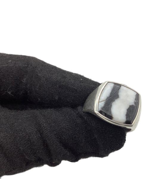 TOM WOOD（トムウッド）TOM WOOD (トムウッド) リング ホワイト×ブラック サイズ:25号の古着・服飾アイテム