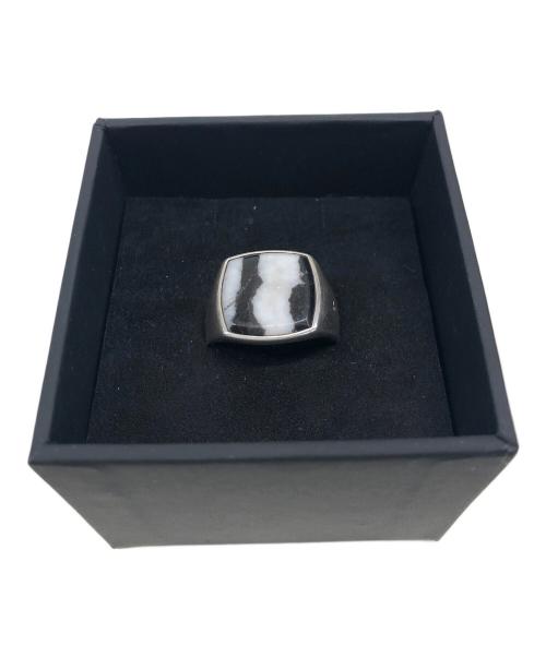 TOM WOOD（トムウッド）TOM WOOD (トムウッド) リング ホワイト×ブラック サイズ:25号の古着・服飾アイテム