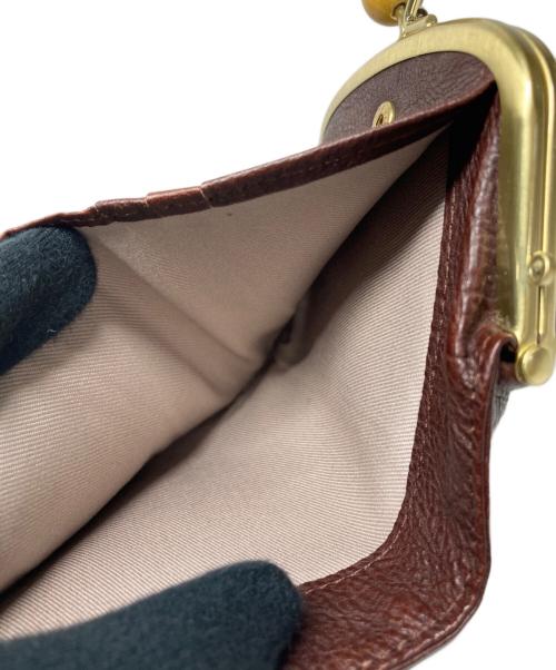 ARCOLO（アルコロ）ARCOLO (アルコロ) がま口財布 ブラウンの古着・服飾アイテム