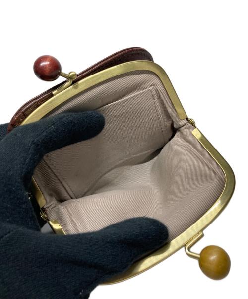 ARCOLO（アルコロ）ARCOLO (アルコロ) がま口財布 ブラウンの古着・服飾アイテム