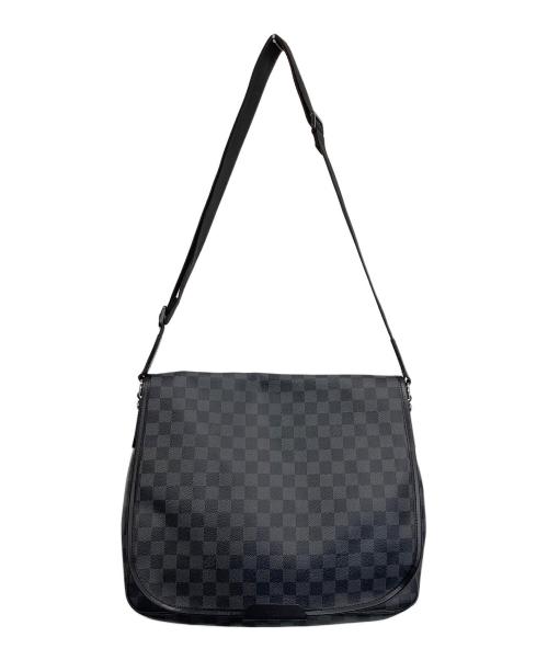 LOUIS VUITTON（ルイ ヴィトン）LOUIS VUITTON (ルイ ヴィトン) メッセンジャーバッグ ブラックの古着・服飾アイテム
