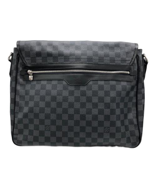 LOUIS VUITTON（ルイ ヴィトン）LOUIS VUITTON (ルイ ヴィトン) メッセンジャーバッグ ブラックの古着・服飾アイテム