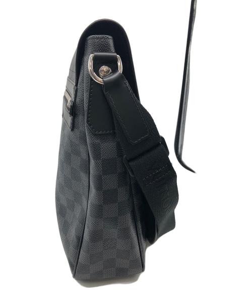 LOUIS VUITTON（ルイ ヴィトン）LOUIS VUITTON (ルイ ヴィトン) メッセンジャーバッグ ブラックの古着・服飾アイテム