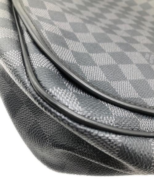 LOUIS VUITTON（ルイ ヴィトン）LOUIS VUITTON (ルイ ヴィトン) メッセンジャーバッグ ブラックの古着・服飾アイテム