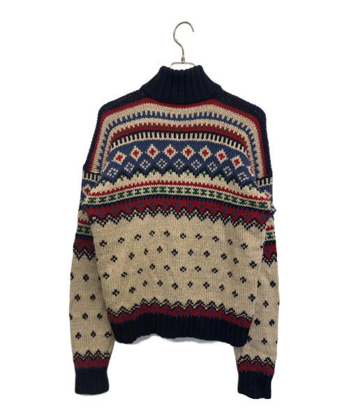 POLO RALPH LAUREN（ポロ・ラルフローレン）POLO RALPH LAUREN (ポロ・ラルフローレン) ニット マルチカラー サイズ:Lの古着・服飾アイテム