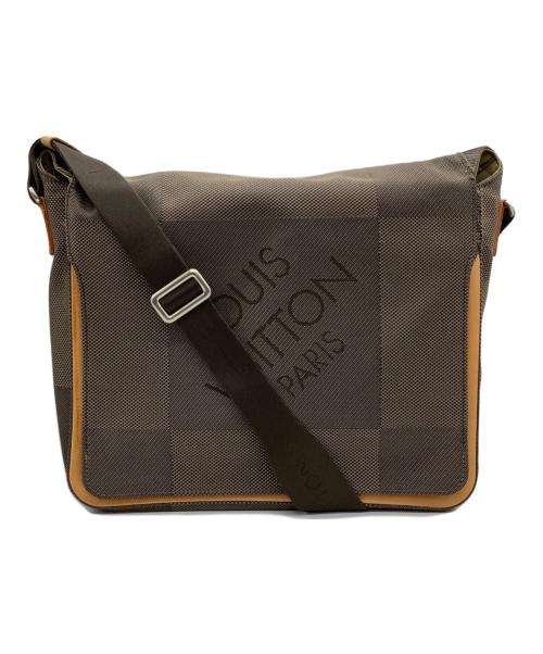 LOUIS VUITTON（ルイ ヴィトン）LOUIS VUITTON (ルイ ヴィトン) ダミエ・ジュアン メサジェ ブラウン×ベージュの古着・服飾アイテム