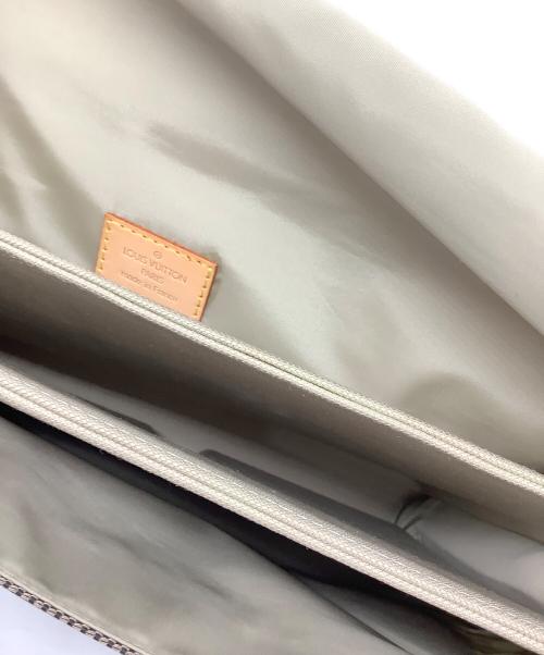 LOUIS VUITTON（ルイ ヴィトン）LOUIS VUITTON (ルイ ヴィトン) ダミエ・ジュアン メサジェ ブラウン×ベージュの古着・服飾アイテム