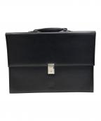 dunhillダンヒル）の古着「ビジネスバッグ」｜ブラック