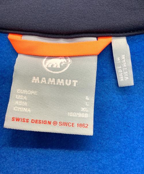 MAMMUT（マムート）MAMMUT (マムート) フリースジャケット ブルー サイズ:XL 未使用品の古着・服飾アイテム