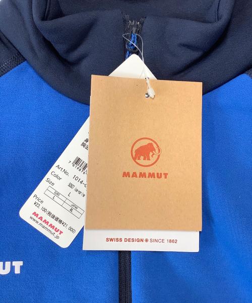 MAMMUT（マムート）MAMMUT (マムート) フリースジャケット ブルー サイズ:XL 未使用品の古着・服飾アイテム