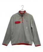 POLO RALPH LAURENポロ・ラルフローレン）の古着「フリースジャケット」｜グレー