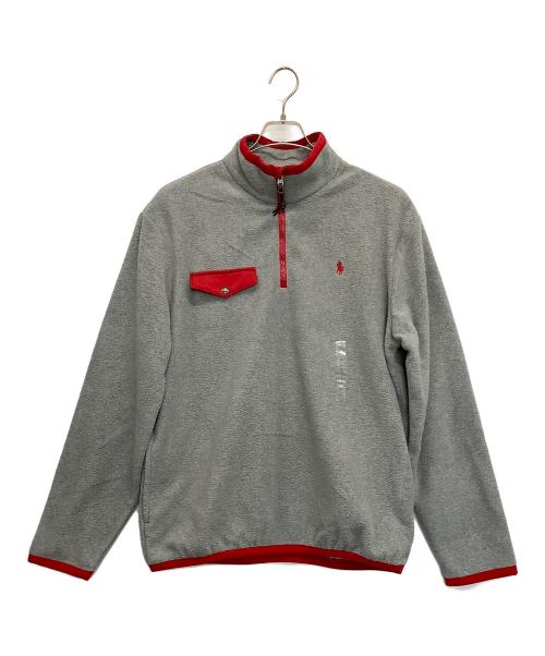 POLO RALPH LAUREN（ポロ・ラルフローレン）POLO RALPH LAUREN (ポロ・ラルフローレン) フリースジャケット グレー サイズ:Ｌ 未使用品の古着・服飾アイテム