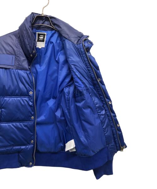 G-STAR RAW（ジースターロゥ）G-STAR RAW (ジースターロゥ) ダウンジャケット ブルー サイズ:SIZE　Mの古着・服飾アイテム