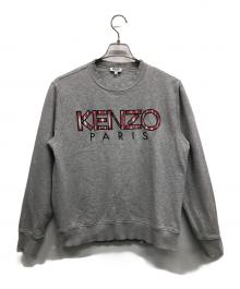 KENZO（ケンゾー）の古着「スウェット」｜レッド×グレー