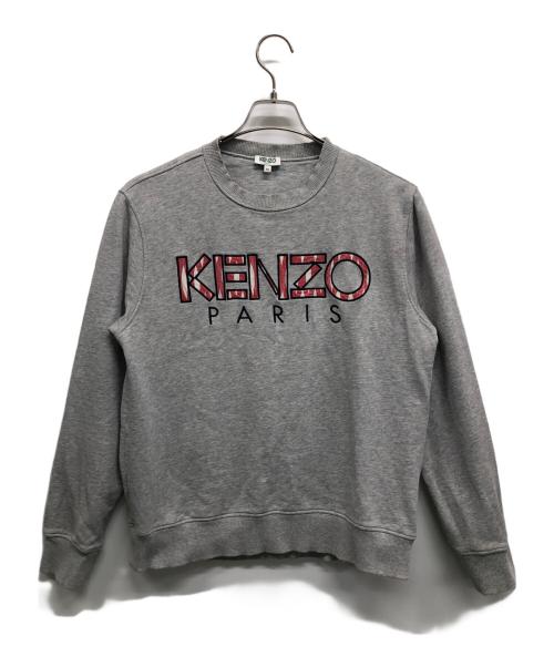 KENZO（ケンゾー）KENZO (ケンゾー) スウェット レッド×グレー サイズ:SIZE　Mの古着・服飾アイテム