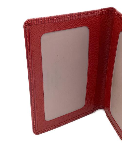 LOUIS VUITTON（ルイ ヴィトン）LOUIS VUITTON (ルイ ヴィトン) カードケース レッドの古着・服飾アイテム