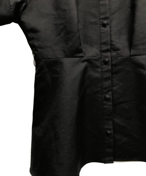 Loulou Willoughby（ルルウィルビー）Loulou Willoughby (ルルウィルビー) 半袖ブラウス ブラック サイズ:SIZE　2の古着・服飾アイテム