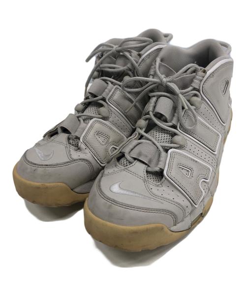 NIKE（ナイキ）NIKE (ナイキ) AIR MORE UPTEMPO 96 ライトグレー×ホワイト サイズ:28.5の古着・服飾アイテム