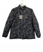 A BATHING APEア ベイシング エイプ）の古着「リバーシブルダウンジャケット」｜ブラック