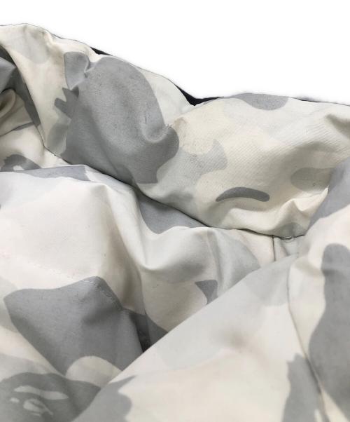 A BATHING APE（ア ベイシング エイプ）A BATHING APE (ア ベイシング エイプ) リバーシブルダウンジャケット ブラック サイズ:Lの古着・服飾アイテム