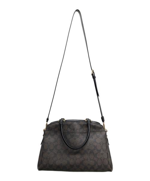COACH（コーチ）COACH (コーチ) 2WAYショルダーバッグ ブラウンの古着・服飾アイテム