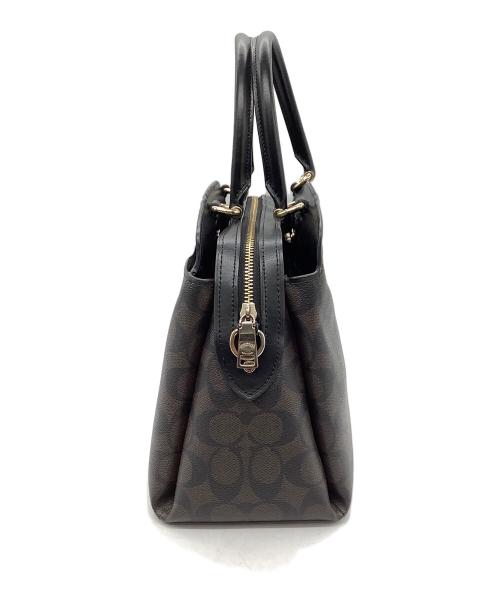 COACH（コーチ）COACH (コーチ) 2WAYショルダーバッグ ブラウンの古着・服飾アイテム