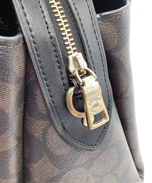 COACH（コーチ）COACH (コーチ) 2WAYショルダーバッグ ブラウンの古着・服飾アイテム