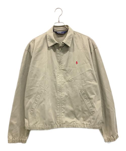POLO RALPH LAUREN（ポロ・ラルフローレン）POLO RALPH LAUREN (ポロ・ラルフローレン) スイングトップ ベージュ サイズ:Mの古着・服飾アイテム