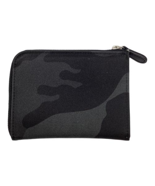 PORTER（ポーター）PORTER (ポーター) コンパクトウォレット グレー×ブラックの古着・服飾アイテム