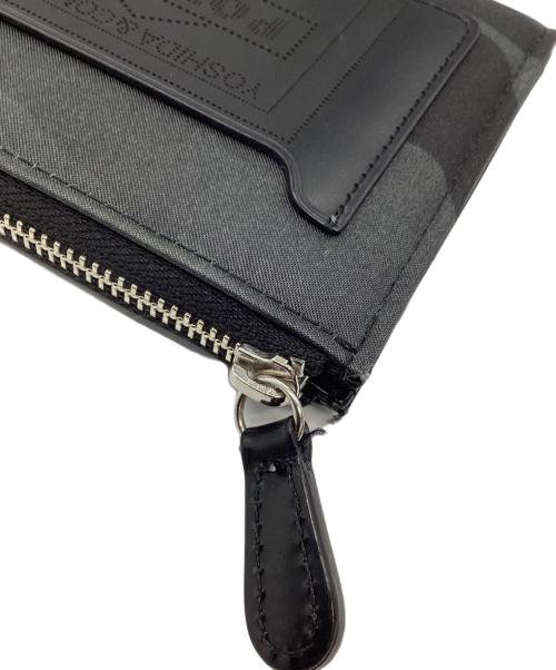 PORTER（ポーター）PORTER (ポーター) コンパクトウォレット グレー×ブラックの古着・服飾アイテム