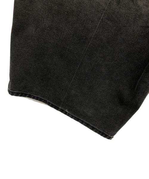 MARITHE+FRANCOIS GIRBAUD（マリテフランソワジルボー）MARITHE+FRANCOIS GIRBAUD (マリテフランソワジルボー) ハーフデニムパンツ ブラック サイズ:36の古着・服飾アイテム