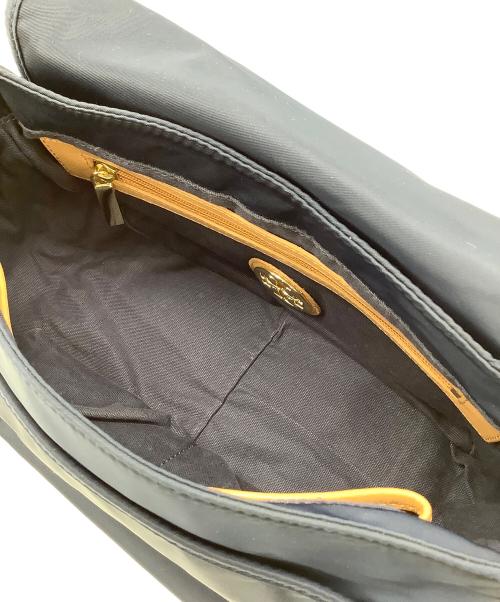 TORY BURCH（トリーバーチ）TORY BURCH (トリーバーチ) ショルダーバッグ ネイビー×ホワイトの古着・服飾アイテム