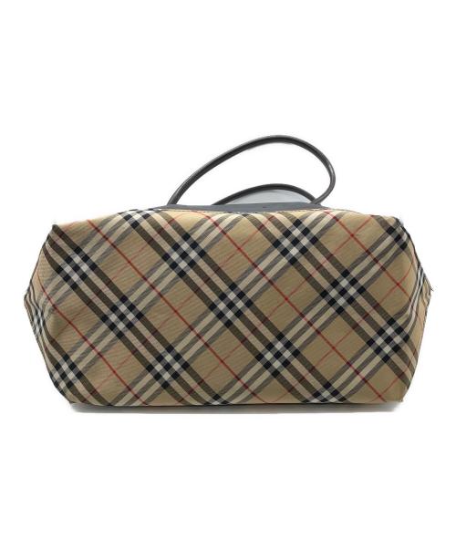 BURBERRY BLUE LABEL（バーバリーロンドンブルーレーベル）BURBERRY BLUE LABEL (バーバリーロンドンブルーレーベル) トートバッグ ブラックの古着・服飾アイテム