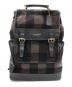 COACH（コーチ）の古着「ESSEX WOOL BACKPACK」｜ブラウン×ブラック