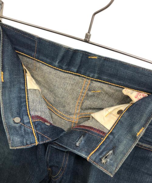 EVISU（エヴィス）EVISU (エヴィス) デニムパンツ インディゴブルー サイズ:W33×L35の古着・服飾アイテム