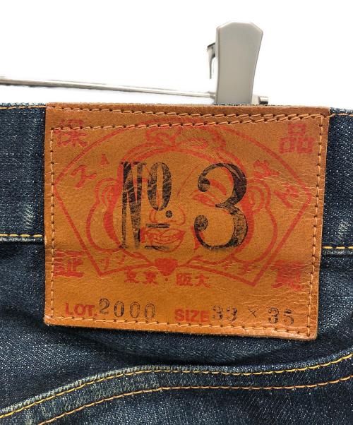 EVISU（エヴィス）EVISU (エヴィス) デニムパンツ インディゴブルー サイズ:W33×L35の古着・服飾アイテム