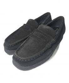 CLARKS ORIGINALS（クラークス オリジナルズ）の古着「ワラビーローファー」｜ブラック