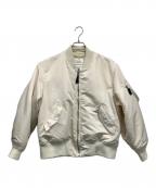 HYKEハイク）の古着「MA-1ジャケット」｜アイボリー