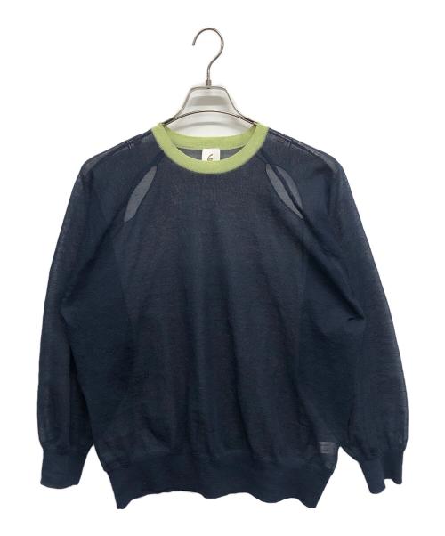 6(ROKU) BEAUTY&YOUTH（ロク ビューティーアンドユース）6(ROKU) BEAUTY&YOUTH (ロク ビューティーアンドユース) 長袖カットソー ネイビー サイズ:不明の古着・服飾アイテム