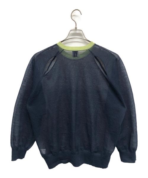 6(ROKU) BEAUTY&YOUTH（ロク ビューティーアンドユース）6(ROKU) BEAUTY&YOUTH (ロク ビューティーアンドユース) 長袖カットソー ネイビー サイズ:不明の古着・服飾アイテム