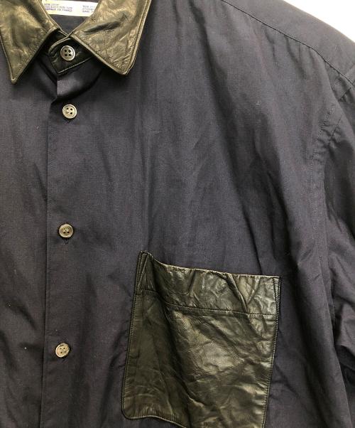 COMME des GARCONS SHIRT（コムデギャルソンシャツ）COMME des GARCONS SHIRT (コムデギャルソンシャツ) 長袖シャツ ネイビー サイズ:Mの古着・服飾アイテム
