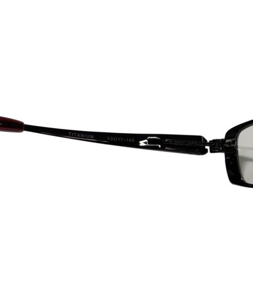 PlusMix（プラスミックス）PlusMix (プラスミックス) 伊達眼鏡 オーロラカラーの古着・服飾アイテム