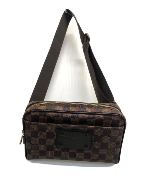 LOUIS VUITTON（ルイ ヴィトン）LOUIS VUITTON (ルイ ヴィトン) バムバッグ・ブルックリン ブラウンの古着・服飾アイテム