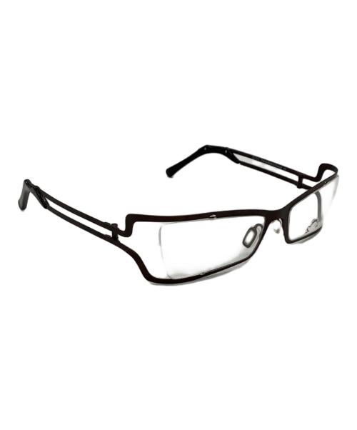 eye'dc（アイディーシー）eye'dc (アイディーシー) 伊達眼鏡 シルバーの古着・服飾アイテム