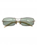 OLIVER PEOPLESオリバーピープルズ）の古着「サングラス」｜ゴールド