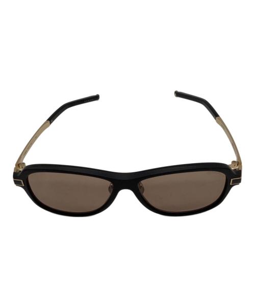 999.9（フォーナインズ）999.9 (フォーナインズ) サングラス ブラック×ブラウン サイズ:57□14-139の古着・服飾アイテム