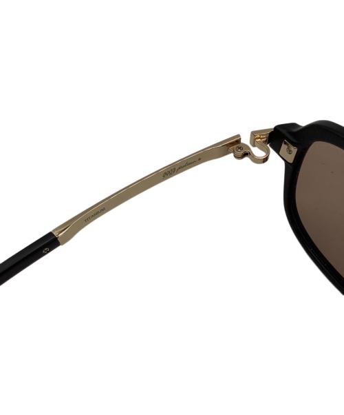 999.9（フォーナインズ）999.9 (フォーナインズ) サングラス ブラック×ブラウン サイズ:57□14-139の古着・服飾アイテム