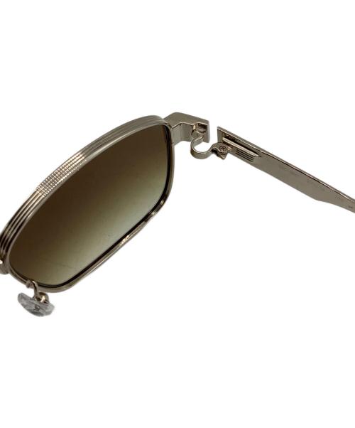 999.9（フォーナインズ）999.9 (フォーナインズ) サングラス ゴールド×ブラウン サイズ:57□18-138の古着・服飾アイテム