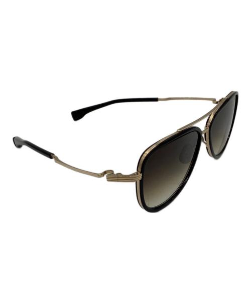 999.9（フォーナインズ）999.9 (フォーナインズ) サングラス ブラウン×ゴールド サイズ:58□15-139の古着・服飾アイテム