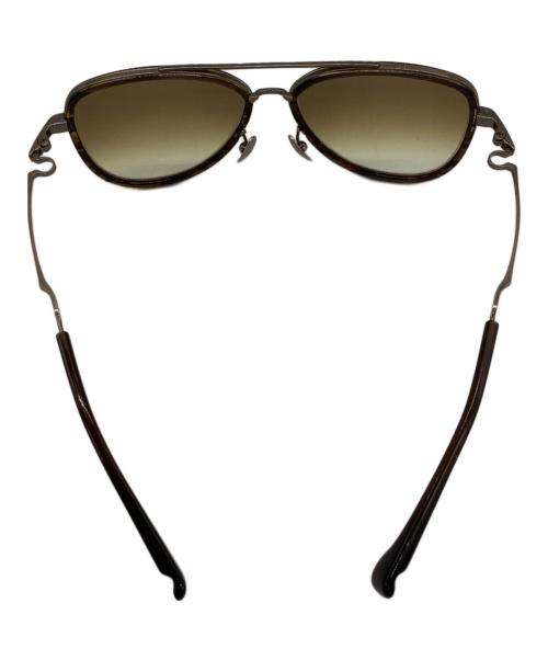 999.9（フォーナインズ）999.9 (フォーナインズ) サングラス ブラウン サイズ:58□15-139の古着・服飾アイテム